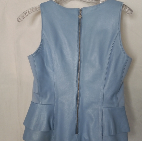 Leather blouse and blazer set - Picture 3 of 6